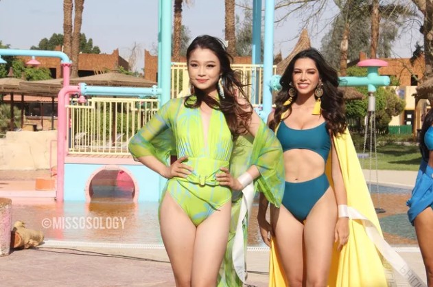 Hoài Phương xuất sắc lọt Top 10 trang phục biển tại Miss Eco International 2022